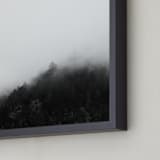 "Mystify" - Art Print in Black and White by Jessica C Nugent - Frame Close-up