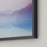 "Chasing Fog" - Art Print in Twilight blue by 1885 Atelier - Frame Close-up
