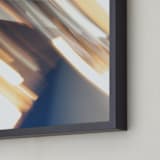 "Spinning Lights No.2" - Art Print in Bronzed by Jennifer Daily - Frame Close-up