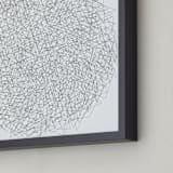 "B&W 1" - Art Print in Black by koshi - Frame Close-up