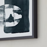 "Night" - Art Print in Indigo by Lorent and Leif - Frame Close-up