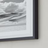 "Dunes" - Art Print in Sandgrain White by Calais A Le Coq - Frame Close-up