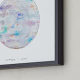 "October - Opal" - Art Print in Opal by Naomi Ernest - Frame Close-up