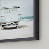 "8th Street Tower" - Art Print in blue by Shannon Howard - Frame Close-up