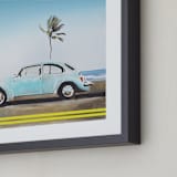 "Turq" - Art Print in Turq by SETH SMITH - Frame Close-up