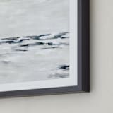 "Cool Sandstone" - Art Print in Ivory by Nicoletta Savod - Frame Close-up