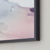 "Gentle morning" - Art Print in rose by Helen Halik - Frame Close-up