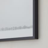 "the TREES" - Art Print in cloudy white by Gail Schechter - Frame Close-up