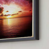 "Irish Sunset 1" - Art Print in sunset  by Margaret Hine - Frame Close-up
