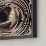 "Blueprints II" - Art Print in Muted by Erin Niehenke - Frame Close-up