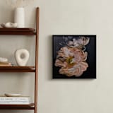 "Two Peonies" - Art Print in Peachy by Sami Jacq - In a Room
