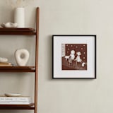 "Star Gazers" - Art Print in Chocolate by Maria Gromek - In a Room