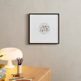 "When Pigs Fly" - Art Print in Sky Blue by Katherine Moynagh - In a Room