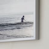 "Lucy in the Surf and Diamonds" - Art Print in Surf's Up by Maja Cunningham - Frame Close-up
