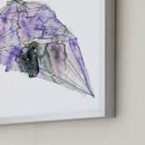 "amethyst" - Art Print in Amethyst by Naomi Ernest - Frame Close-up