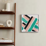 "Togetherness" - Art Print in Summer Rose by Christina Flowers - In a Room