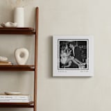 "Artifact: Square Framed Photo" - Framed Photo in Charcoal by Snow and Ivy - In a Room