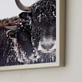 "forever together" - Art Print in Chocolate by Leslie Le Coq - Frame Close-up