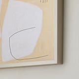 "TURMERIC & TUSK" - Art Print in eggshell by Keren Toledano - Frame Close-up
