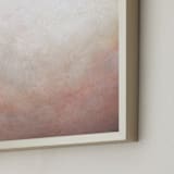 "Rise" - Art Print in tan by Lorent and Leif - Frame Close-up