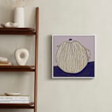 "Benevolent Ceramics II" - Art Print in Earthy Lilac by Danushka Abeygoda - In a Room