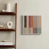 "Piano Bars II" - Art Print in Mauve by Lindsay Megahed - In a Room