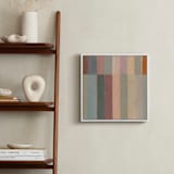"Piano Bars I" - Art Print in Mauve by Lindsay Megahed - In a Room