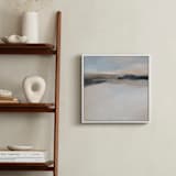 "A Winter's Walk" - Art Print in Winter Pink by AlisonJerry - In a Room