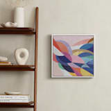 "Architecture of Flow" - Art Print in Poppy by melanie mikecz - In a Room