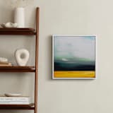 "Golden Grain" - Art Print in Golden Sienna by Amy Hall - In a Room