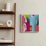 "That's How The Story Goes" - Art Print in Turquoise by Natalie Baca - In a Room