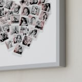 "Filter Heart Snapshot Mix® Photo Art" - Framed Photo in Blush by Minted - Frame Close-up