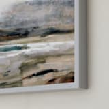"Pacifica" - Art Print in Desert Rose by Hadas Tal - Frame Close-up
