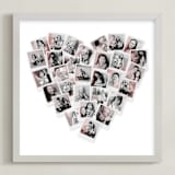 "Filter Heart Snapshot Mix® Photo Art" - Framed Photo in Blush by Minted - Framed