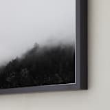 "Mystify" - Art Print in Black and White by Jessica C Nugent - Frame Close-up