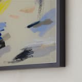 "You Are Sunshine" - Art Print in sunshine yellow by Lauren Packard - Frame Close-up