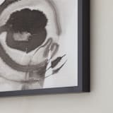 "Gerardot" - Art Print in Black by Misty Hughes - Frame Close-up
