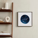 "Constellations" - Art Print in indigo by Krissy Bengtson - In a Room