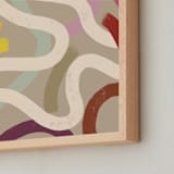 "The Dance 3" - Art Print in Sand by Paola Benenati - Frame Close-up