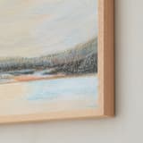 "Beyond" - Art Print in Sandy Beach by AlisonJerry - Frame Close-up