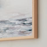 "Blush Quartz Fury" - Art Print in Blush by Nicoletta Savod - Frame Close-up