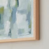 "Gossamer" - Art Print in Azure by Nicoletta Savod - Frame Close-up