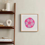 "Electric Sports 2" - Art Print in Cobalt by Carrie Moradi - In a Room