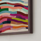 "Strata I" - Art Print in Cream by melanie mikecz - Frame Close-up