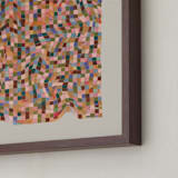 "Good Things Take Time" - Art Print in Original by Kimberly Young - Frame Close-up