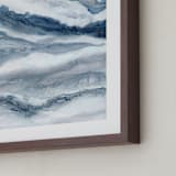 "matthew's dream" - Art Print in White by Teodora Guererra - Frame Close-up