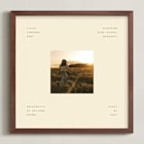 "Modern Square: Square Framed Photo" - Framed Photo in Cream by Ellen Schlegelmilch - Framed