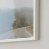 "Traveler II" - Art Print in Sky by Shawna Urban - Frame Close-up