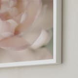 "You Make Me Blush" - Art Print in Rose by Helen Makadia - Frame Close-up