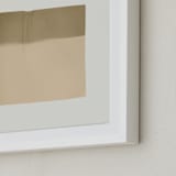 "Quatrain 2" - Art Print in Toast by Kamala Nahas - Frame Close-up